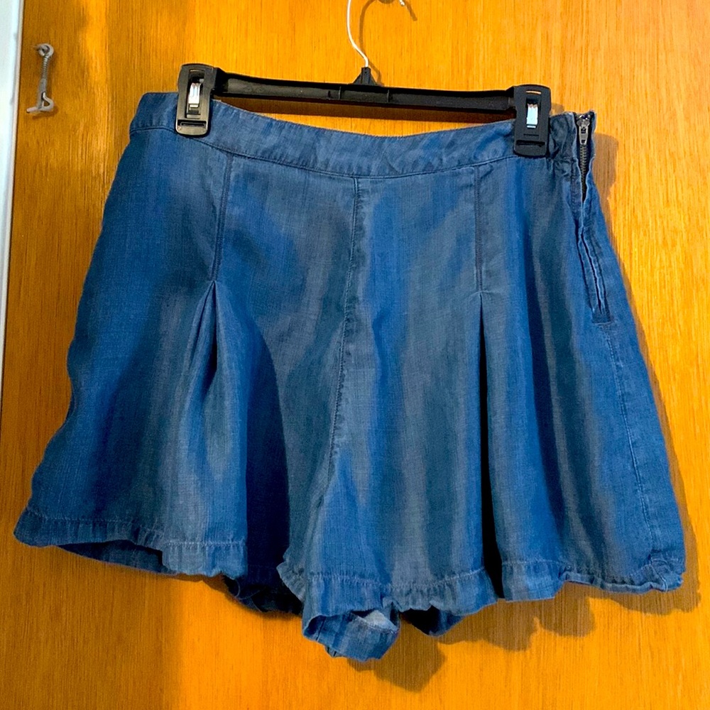 Blue shorts